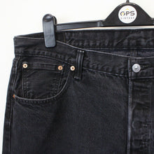 Load image into Gallery viewer, LEVIS 501 Jeans Black Charcoal | W40 L36
