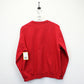 Womens 90s Christmas Sweatshirt Red | Medium