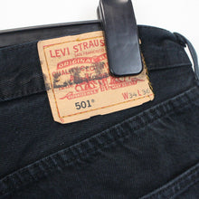 Load image into Gallery viewer, LEVIS 501 Shorts Black | W34
