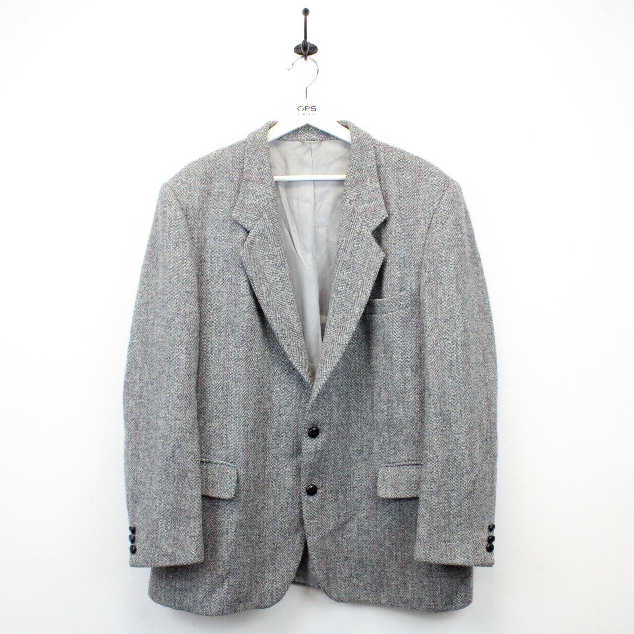 HARRIS TWEED Blazer Grey | XL