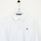 RALPH LAUREN Polo Shirt White | XL