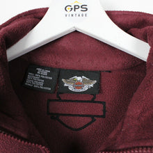 Load image into Gallery viewer, Womens Vintage HARLEY DAVIDSON Fleece Red | XL
