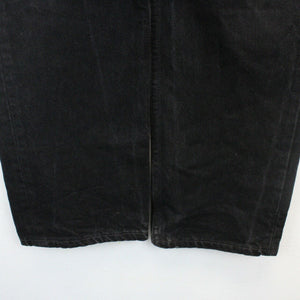 Womens LEVIS 501 Jeans Black Charcoal | W29 L30
