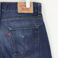 Mens LEVIS 512 Jeans Dark Blue | W34 L36