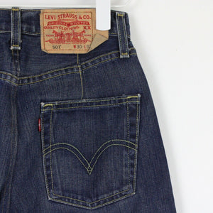 Womens LEVIS 501 Jeans Dark Blue | W27 L32