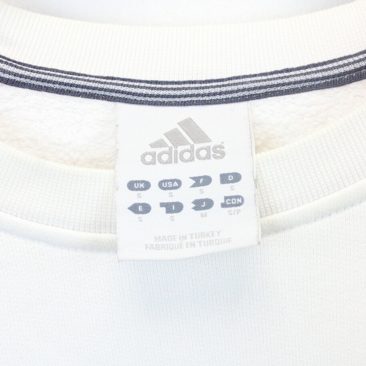 ADIDAS 00s Sweatshirt White | Small