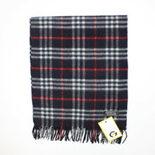 Load image into Gallery viewer, BURBERRYS 90s Nova Check Scarf | Black
