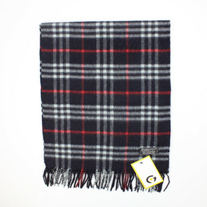 BURBERRYS 90s Nova Check Scarf | Black