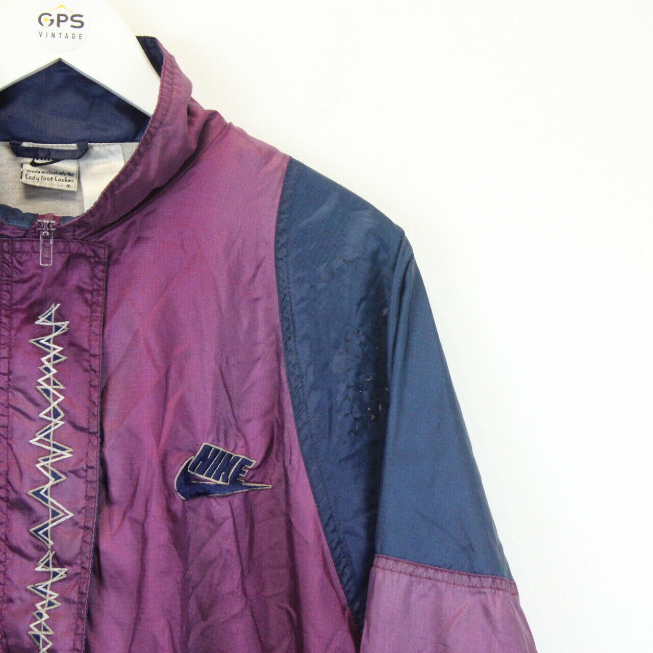 Womens NIKE 90s Jacket Purple | XXL
