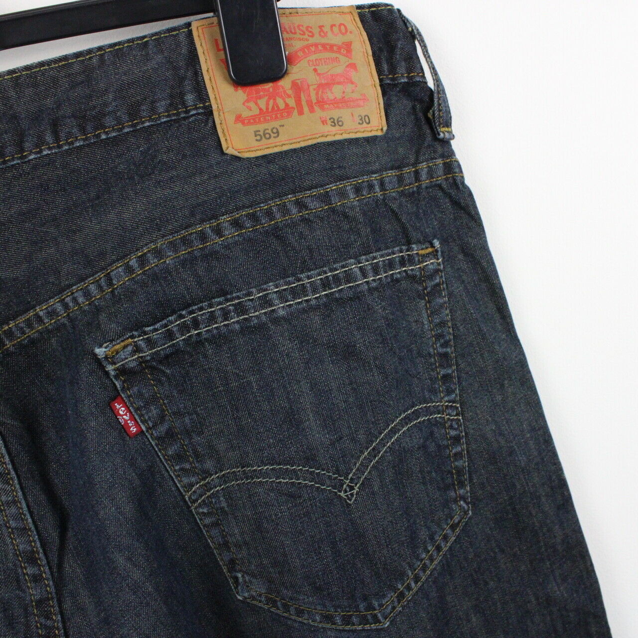 LEVIS 569 Jeans Dark Blue | W38 L30