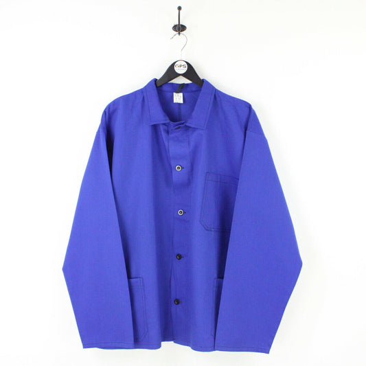 Mens Worker Chore Jacket Blue | XL