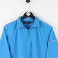 Womens BERGHAUS 1/4 Zip Fleece Blue | Medium