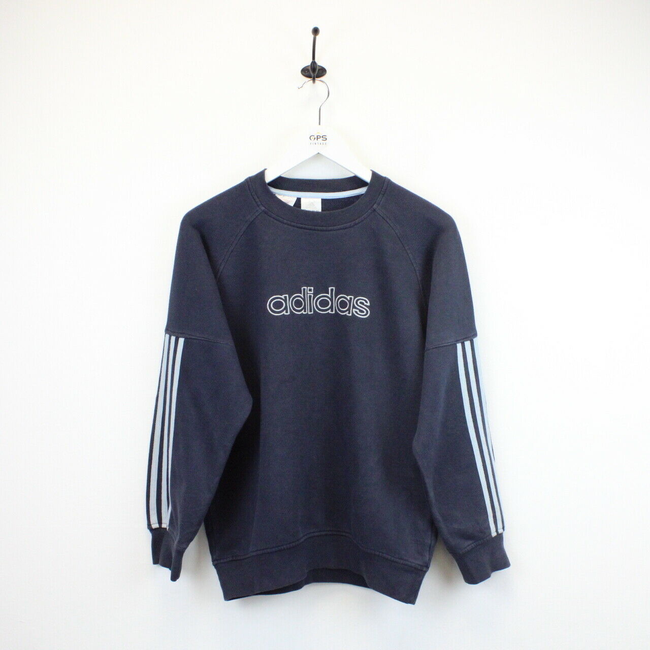 ADIDAS 00s Sweatshirt Navy Blue | Small