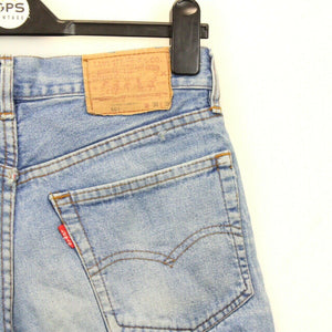 Womens LEVIS 501 Shorts Light Blue | W30