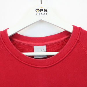 Womens NIKE AIR 00s Sweatshirt Red | Small