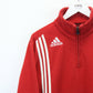 ADIDAS 00s 1/4 Zip Sweatshirt Red | Medium