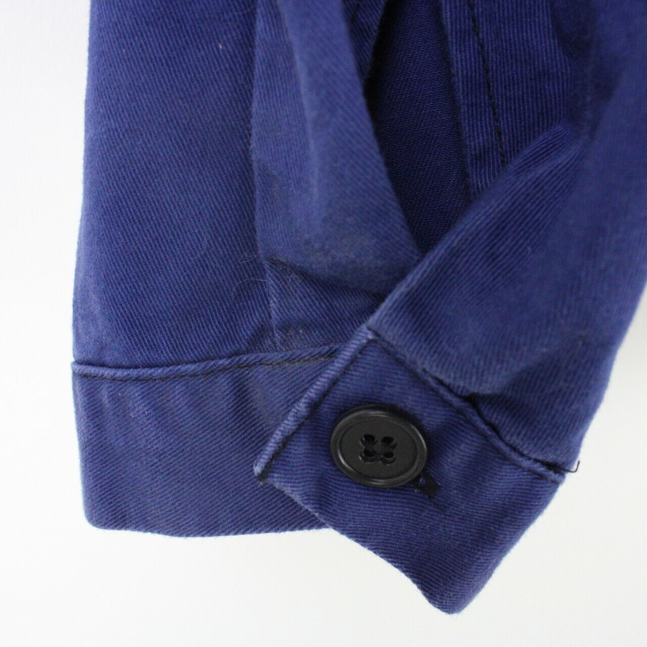 Mens Worker Chore Jacket Navy Blue | XS