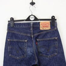 Load image into Gallery viewer, Womens LEVIS 501 Jeans Dark Blue | W29 L32
