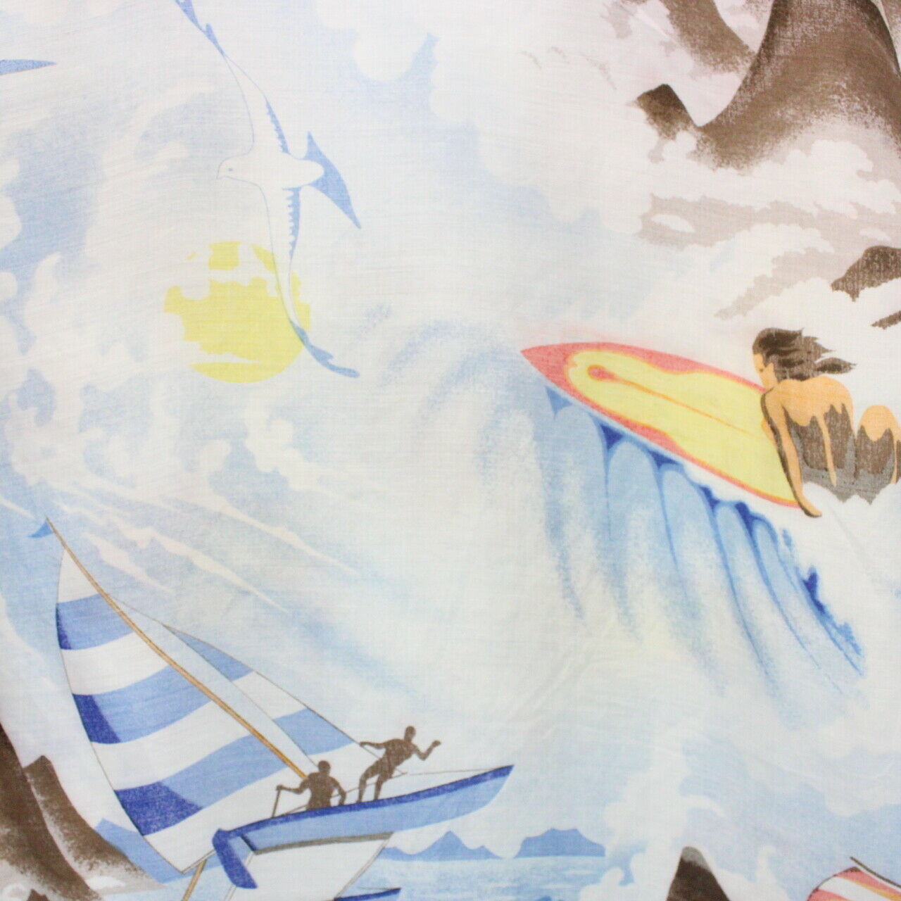 80s Hawaiian Shirt Multicolour | Small