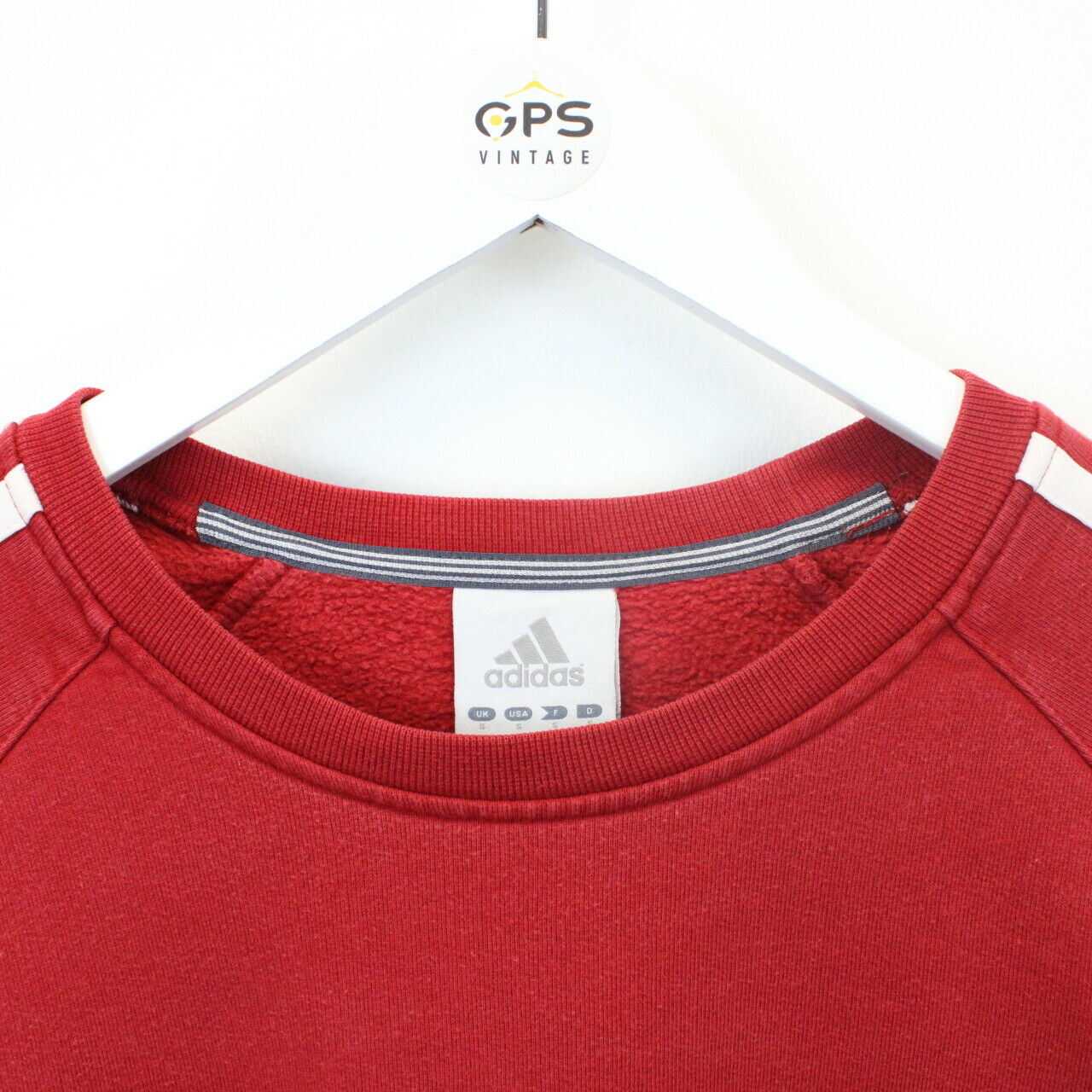 ADIDAS 00s Sweatshirt Red | Small