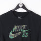 Mens NIKE SB T-Shirt Black | Medium