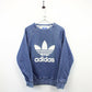 ADIDAS ORIGINALS Sweatshirt Blue | Medium