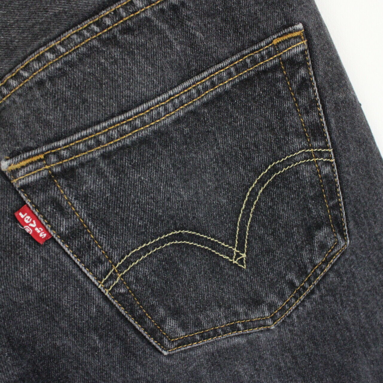 Mens LEVIS 501 Jeans Black | W38 L28