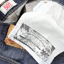 Load image into Gallery viewer, LEVIS 501 Jeans Blue | W36 L30
