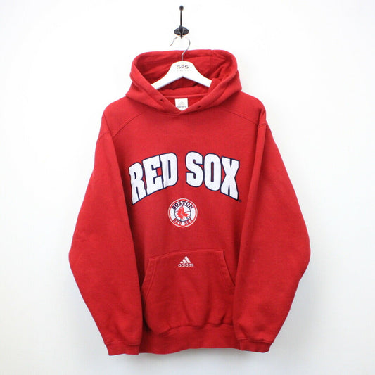 MLB ADIDAS 00s Boston RED SOX Hoodie Red | Medium
