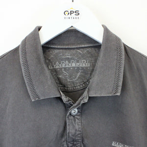 NAPAPIJRI Polo Shirt Grey | Medium