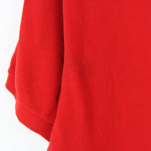Mens LACOSTE Polo Shirt Red | XL