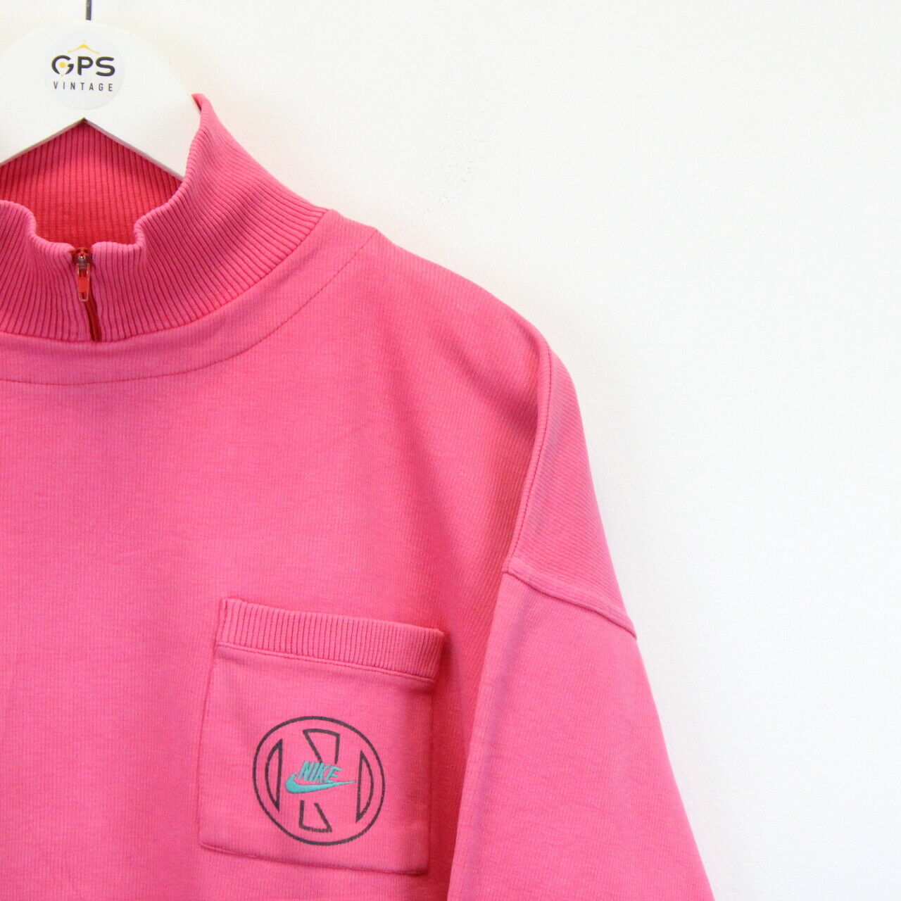 Womens NIKE 90s Sweatshirt Pink | Medium