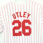 MLB 00s Philadelphia PHILLIES Jersey White | XS