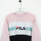 Womens FILA 00s Sweatshirt Multicolour | Large