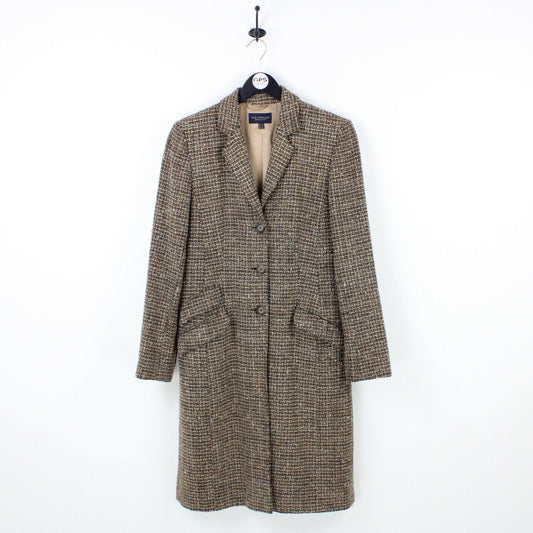 Womens PAUL COSTELLOE Wool Coat Brown | Medium