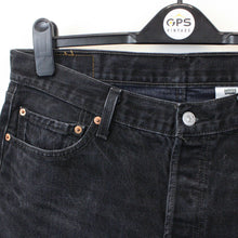 Load image into Gallery viewer, LEVIS 501 Jeans Black Charcoal | W36 L30
