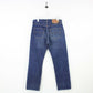 Mens LEVIS 501 Jeans Dark Blue | W33 L32
