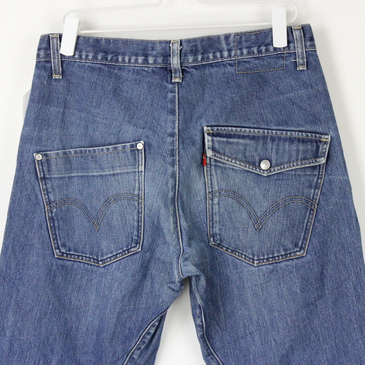 Mens LEVIS Engineered Jeans Mid Blue | W32 L30