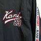 Vintage 90s KARL KANI Track Top Jacket Black | Medium