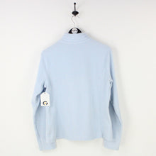 Load image into Gallery viewer, Womens TOMMY HILFIGER 00s 1/4 Zip Fleece Blue | Large
