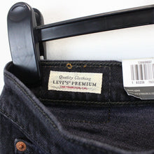 Load image into Gallery viewer, Womens LEVIS Ribcage Jeans Black Charcoal | W31 L27
