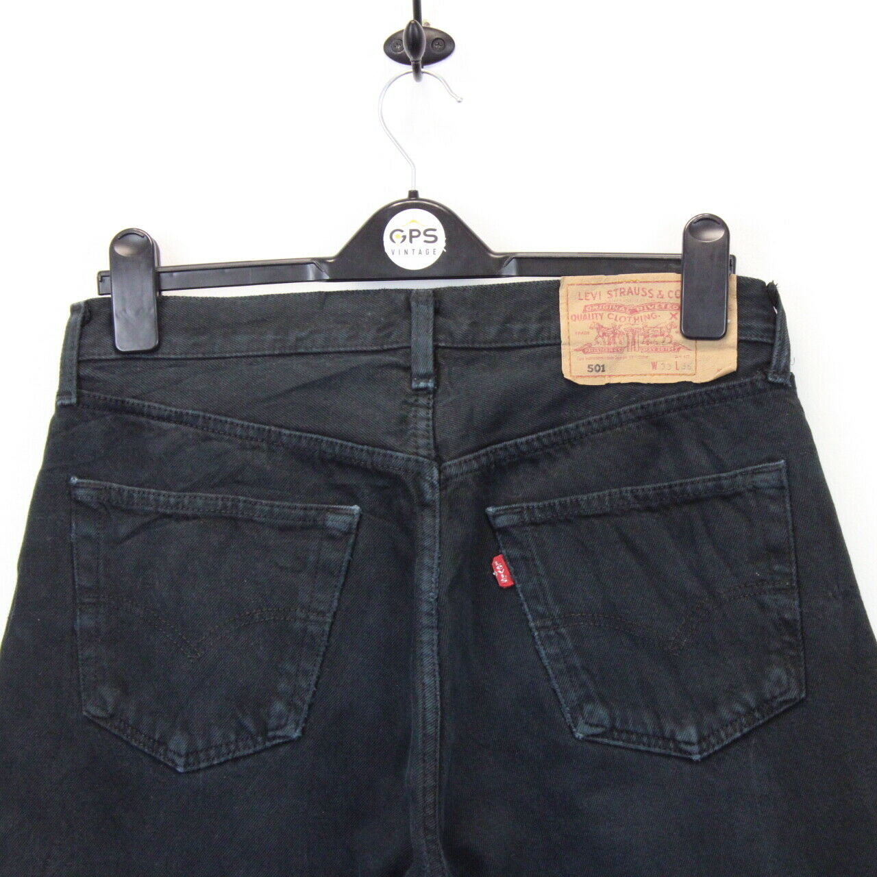 LEVIS 501 Jeans Black | W33 L32