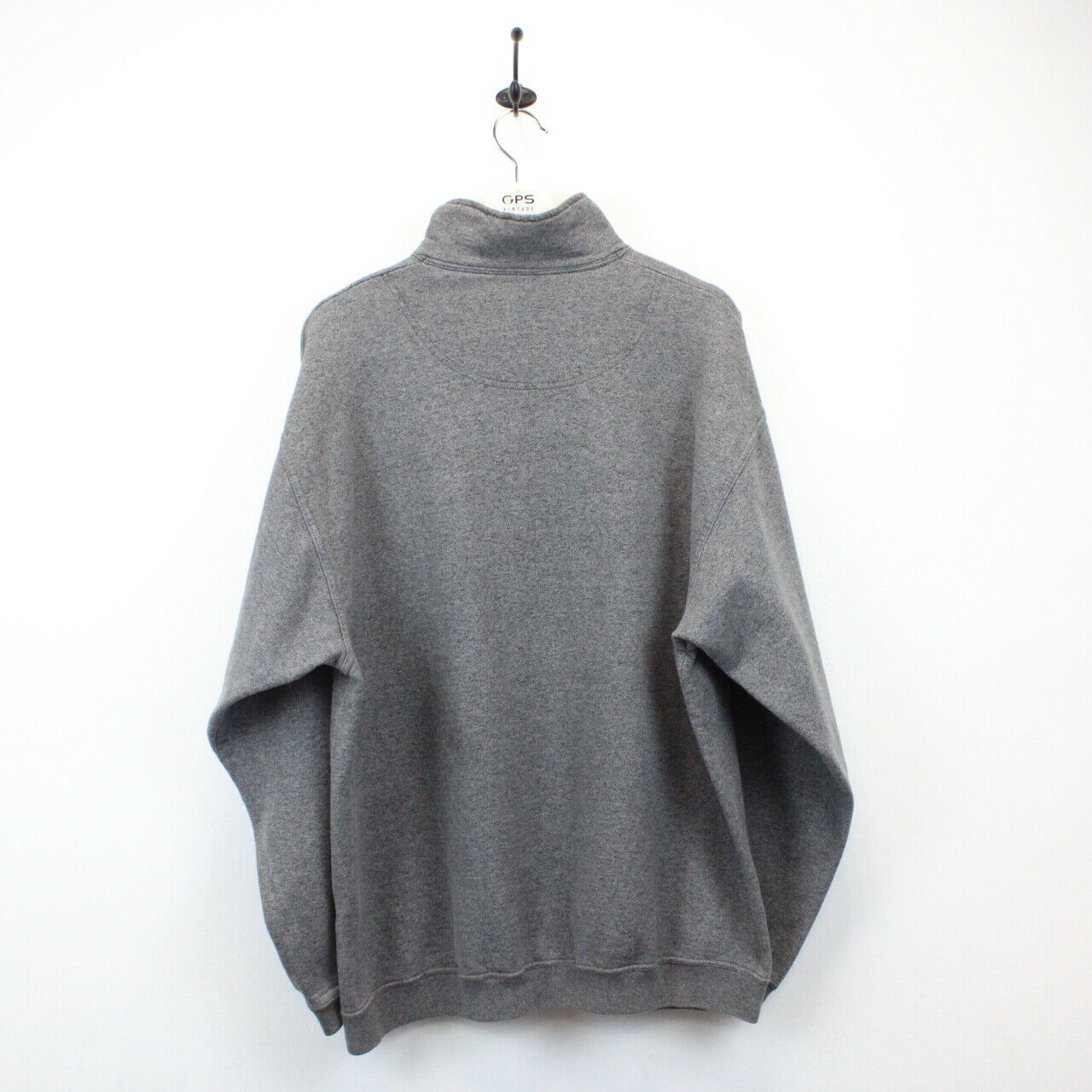 CHAMPION 00s 1/4 Zip Sweatshirt Grey | XXL