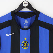 Load image into Gallery viewer, Mens NIKE INTER MILAN 2005 Home Shirt Blue | Large

