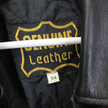 Load image into Gallery viewer, Womens 90s Leather Western Jacket Black | XL
