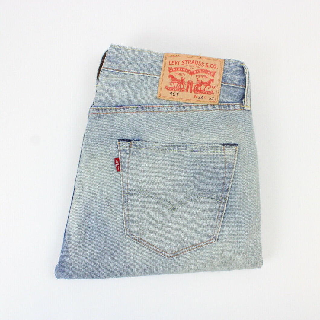 LEVIS 501 Jeans Light Blue | W33 L32