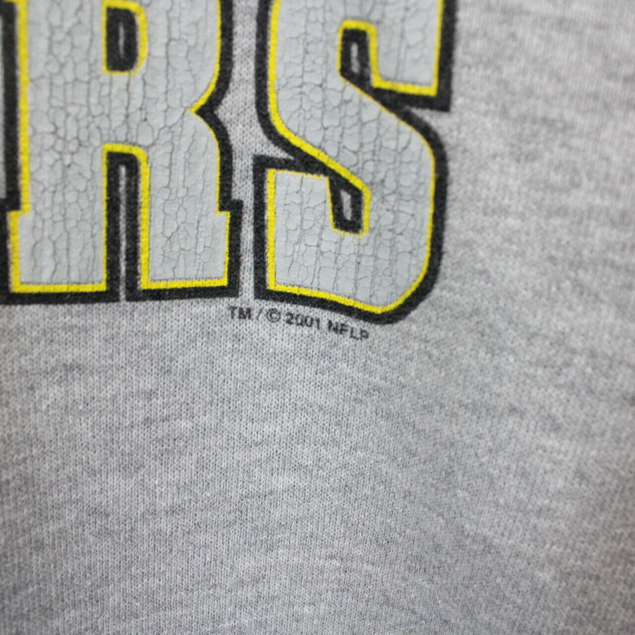 NFL 00s Pittsburgh STEELERS Sweatshirt Grey | Medium