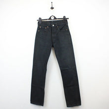 Load image into Gallery viewer, Womens LEVIS 501 Jeans Black | W26 L32
