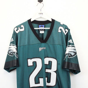 NFL ADIDAS 90s Philadelphia EAGLES Jersey Green | Medium