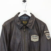Load image into Gallery viewer, PME LEGEND Leather Aviator Jacket Brown | Medium
